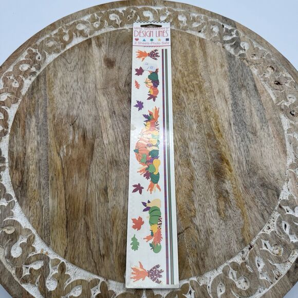 NOS VTG Mrs Grossman’s Design Line Harvest Stickers Pumpkin Fall Halloween USA - Picture 1 of 5